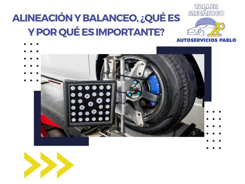 servicio de alineado y balanceo de ruedas de coche